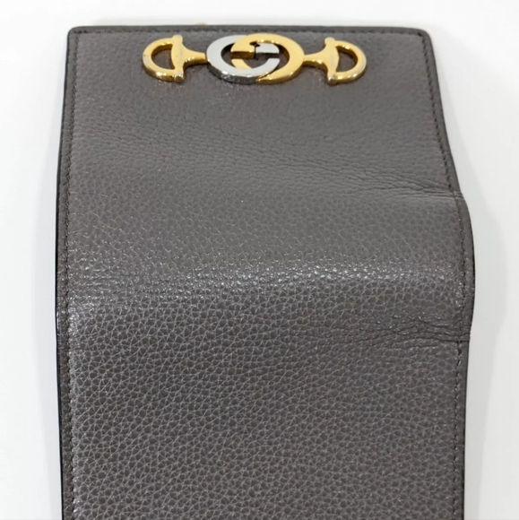 GUCCI GG Zumi Compact Wallet Wristlet with Box & Dust Bag! - Picture 10 of 14